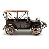 Tipmant Metal Antique Vintage Car Model Tin Home Décor Decoration Ornaments Handmade Handcrafted Collections Collectible Vehicle Toys