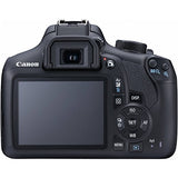 Canon EOS Rebel T6 18MP Wi-Fi SLR Digital Camera + 18-55mm IS II Lens + EF 75-300mm III Lens +