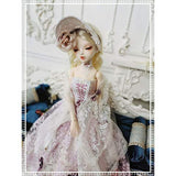 HMANE BJD Doll Clothes 1/3, Wisteria Lace Dress for 1/3 BJD Dolls (No Doll)