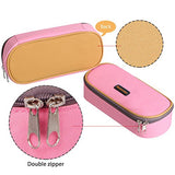 Pencil Case, Homecube Big Capacity Pen Bag Makeup Pouch Durable Students Stationery With Double