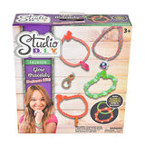 Sunny Days Entertainment Deluxe Bracelet Making Kit - DIY Rainbow Rubber Bands Jewelry for Girls | Includes Glowing Charm Beads | Fun Craft Gift for Kids - Studio DIY