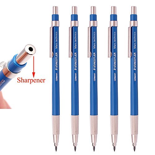 Staedtler Mars Technico 780C Mechanical Lead holder,clutch Pencil for Draft Drawing, Art