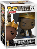 Funko Pop Rocks: Music - Notorious B.I.G. with Crown Collectible Figure, Multicolor, Standard