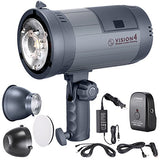 Neewer Vision 4 Powered Outdoor Studio Flash Strobe (1000 Full Power Flashes) with Softbox, Light Stand and Cleaning Kit for Video Location Photography Product ID: 5
