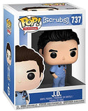 Funko TV: Scrubs - J.D. Pop! Vinyl Figure (Includes Compatible Pop Box Protector Case)