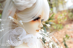 Snowy White Bat Spirit , GEM of Doll 1/3 BJD Doll 58CM Dollfie / 100% Custom-made / Full Set Doll