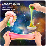 Galaxy Slime Kit 68 Pack, Mini Slime Party Favors for Kids, Slime Bulk Stress Relief Toys for Girls Boys, Soft & Non-Sticky, Goodie Bag Stuffers, Putty Slime Toy for Kids