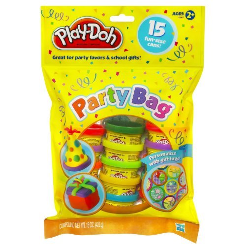 Play-Doh Party Bag Dough, 15 Count (Assorted Colors)