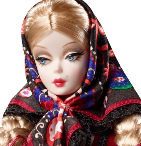 Winderig doe alstublieft niet auteursrechten Shop Mattel Barbie Fashion Model Russia Colle at Artsy Sister.
