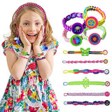Friendship Bracelet Kit for Teen Girl, DIY Friendship Bracelet Making Kits Toys for 6 7 8 9 10 11 12 Year Old Girls, Arts and Crafts Jewelry Maker Tools