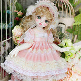 BJD Doll 1/4 40CM 15.74Inch Ball Joints Handsome SD Dolls Children's Creative Toys with All Clothes Shoes Wig Hair Makeup