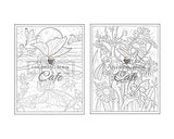 Fairy Life Coloring Book: An Adult Coloring Book Featuring Beautiful Fairies, Magical Fantasy Scenes and Relaxing Animal and Nature Patterns