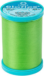 Coats Eloflex Stretch Thread 225Yd-Lime