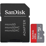 Professional Ultra SanDisk 256GB verified for GoPro Hero6 4k MicroSDXC card with CUSTOM Hi-Speed,