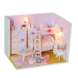 Cool Beans Boutique Do-It-Yourself Dollhouse Kit - Pink Style (Pink Kitty Room)