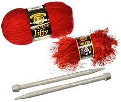 Lion Brand Yarn 600-150 Rio Easy Knit Scarf Kit