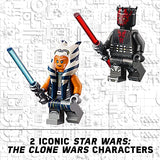 LEGO Star Wars: The Clone Wars Duel on Mandalore 75310 Awesome Toy Building Kit Featuring Ahsoka Tano and Darth Maul; New 2021 (147 Pieces)