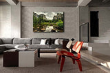 Green Wall Art Painting Yosemite National Park Clear Water Lake Mountain Trees Rocks Pictures Prints On Canvas Landscape The Picture Decor Oil for Home Modern Decoration Print for Items