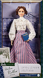 Barbie Inspiring Women Helen Keller Doll (12-inch) Wearing Blouse and Skirt, with Doll Stand & Certificate of Authenticity, Gift for Kids & Collectors