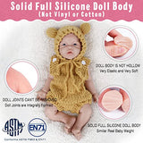 Vollence 17 inch Full Silicone Baby Doll That Look Real,Not Vinyl Material Dolls,Reborn Baby Doll,Real Baby Doll,Lifelike Baby Dolls - Boy