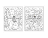 Fairy Life Coloring Book: An Adult Coloring Book Featuring Beautiful Fairies, Magical Fantasy Scenes and Relaxing Animal and Nature Patterns