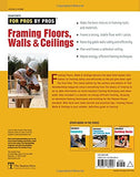 Framing Floors, Walls & Ceilings (For Pros By Pros)