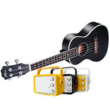 Electric Concert Ukulele With Amp | 23" Acoustic-Electric Ukulele Beginner Kit | This Electric Ukulele Kit Includes Everything Needed For A Beginner Ukulele Learner | Crafted From Spruce Mahogany