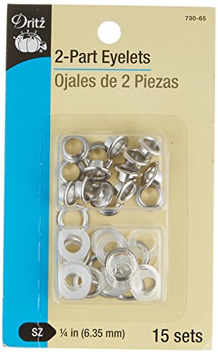 Dritz Extra Large Eyelet Kit - Nickel