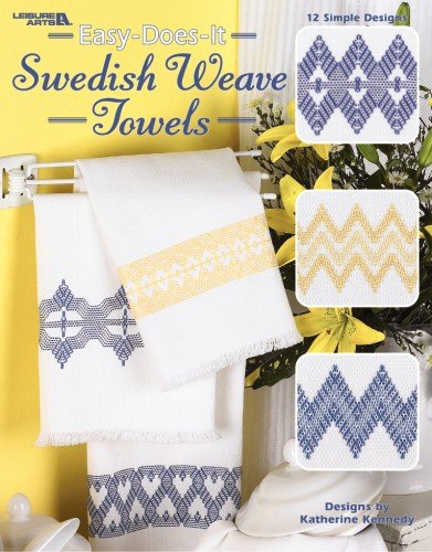Easy-Does-It Swedish Weave Towels (Leisure Arts #3700)