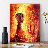 YOBEYI Diamond Painting 5D DIY Full Diamond Crystal Rhinestone Diamond Paintings Pictures Arts Craft for Home Wall Decor 11.8X15.7in (Oil Painting B)