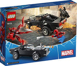 LEGO Marvel Spider-Man: Spider-Man and Ghost Rider vs. Carnage 76173 Collectible Building Toy for Kids, New 2021 (212 Pieces)