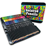 Color Pencils 72 Colored Pencils for Adult Coloring Artists Colored Pencils Set Professional Premium Soft Pencil Colors for Drawing Sketch Books Art Supplies Artist Kid and Beginner