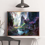 5D Diamond Painting Kits for Adults,Landscape Diamond Art DIY Full Drill Embroidery Crafts for Home Wall Decor 18x14 inch