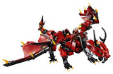 LEGO NINJAGO Masters of Spinjitzu: Firstbourne 70653 Ninja Toy Building Kit with Red Dragon Figure, Minifigures and a Helicopter (882 Pieces) (Discontinued by Manufacturer)