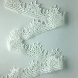 ELLA MAMA Lace Trim DIY Craft Ribbon 1-5/8“ x 5yds, Sewing Applique craft Wedding Decoration Gift