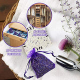 YoleShy Dried Flowers, Natural Dried Flower Herbs Kit for Bath, Soap Making, Candle Making - 9Bag Include Dried Lavender, Rose Petals, Jasmine Flower, Gomphrena Globosa and More