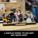 LEGO Ideas Jazz Quartet 21334 Building Kit; Build-and-Display Model for Adults with a Passion for Music (1,606 Pieces)