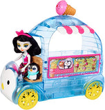 Enchantimals 6" Preena Penguin Doll and Ice Cream Truck Playset [Amazon Exclusive]