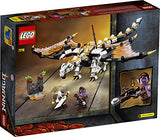 LEGO NINJAGO Wu’s Battle Dragon 71718 Ninja Battle Set Building Kit Featuring Buildable Figures (321 Pieces)