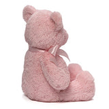 Baby GUND My First Teddy Bear Stuffed Animal Plush, Pink, 15"