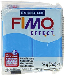 Fimo Soft Polymer Clay 2 Ounces-8020-374 Transparent Blue