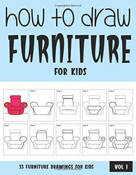 How to Draw Furniture for Kids - Volume 1