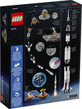 LEGO 92176 Ideas NASA Apollo Saturn V Space Rocket and Vehicles, Spaceship Collectors Building Set with Display Stand [Amazon Exclusive]