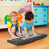 AIMEDYOU 49 Keys Piano Keyboard for Kids Multifunction Portable Piano Electronic Keyboard Music Instrument Birthday Xmas Day Gifts for Kids