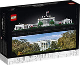 LEGO Architecture Collection: The White House 21054 Model Building Kit, Creative Building Set for Adults, A Revitalizing DIY Project and Great Gift for Any Hobbyists, New 2020 (1,483 Pieces)