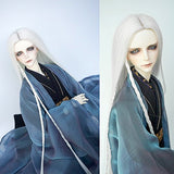 1/3 BJD Wig Hair Super Doll Bjd Wig Fashion Boy Man Ancient Costume Style Doll Straight Mohair Hair Wig