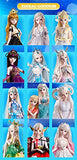 NGLQWA DIY Twelve Constellations BJD Dolls 1/3 SD Doll 24 Inch Ball Jointed Doll DIY Toys with Full Set Clothes Shoes Wig Makeup Best Gift for Girls (Color : Scorpio)