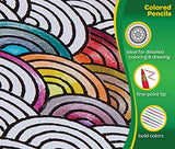 Colored Pencils Set for Adult Coloring Books or Kids 4 and Up, 36 Premium Quality (2 Pack)