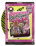 LOL Surprise OMG Remix Rock Bhad Gurl Fashion Doll with 15 Surprises Including Drums, Outfit, Shoes, Hair Brush, Doll Stand, Lyric Magazine, and Record Player Package - for Girls Ages 4+