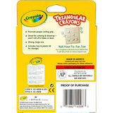 Crayola 8ct Triangular Crayons (4 Pack)